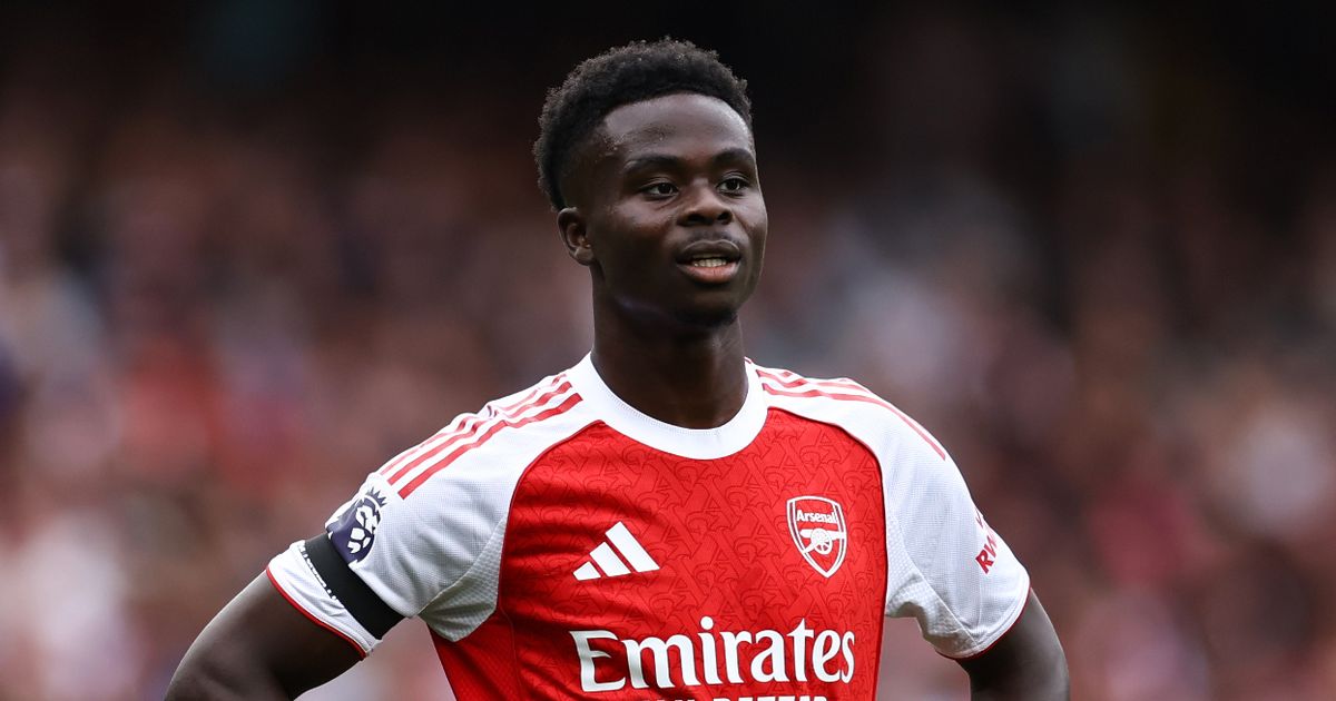 Bukayo Saka pictured in crucial Arsenal vs Man City injury update but key absence spotted - The Mirror